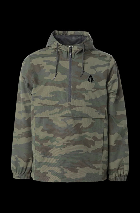 NEED SAMPLING Defender Anorak Jacket Forest Camo
