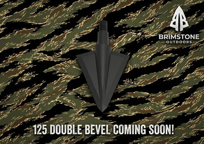 Brimstone Grunt - Double Bevel Fixed Blade