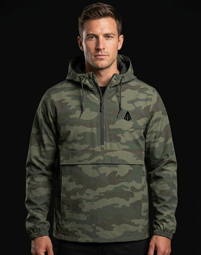 NEED SAMPLING Defender Anorak Jacket Forest Camo
