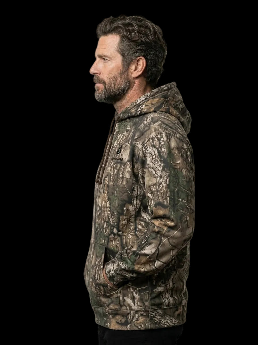NEEDS SAMPLING - Realtree APX Camo Heavyweight Hoodie