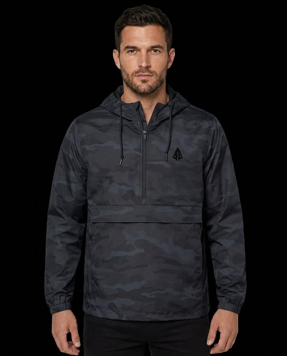 NEED SAMPLING Defender Anorak Jacket Forest Camo